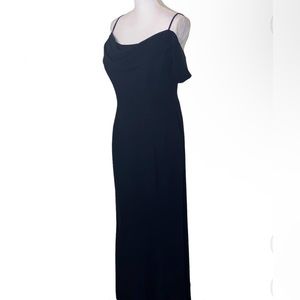 Long black gown from BelSol w/ boned structure.